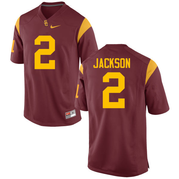 Men #2 Adoree Jackson USC Trojans College Football Jerseys-Red